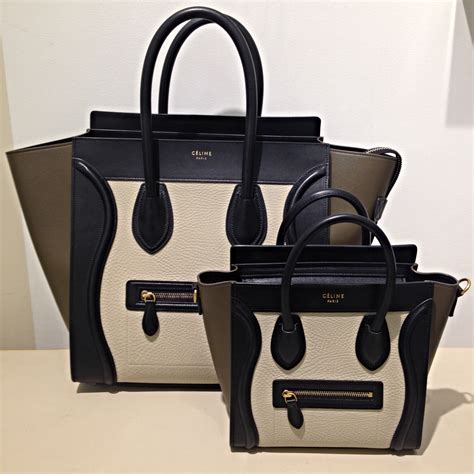 sac luggage celine|celine mini luggage.